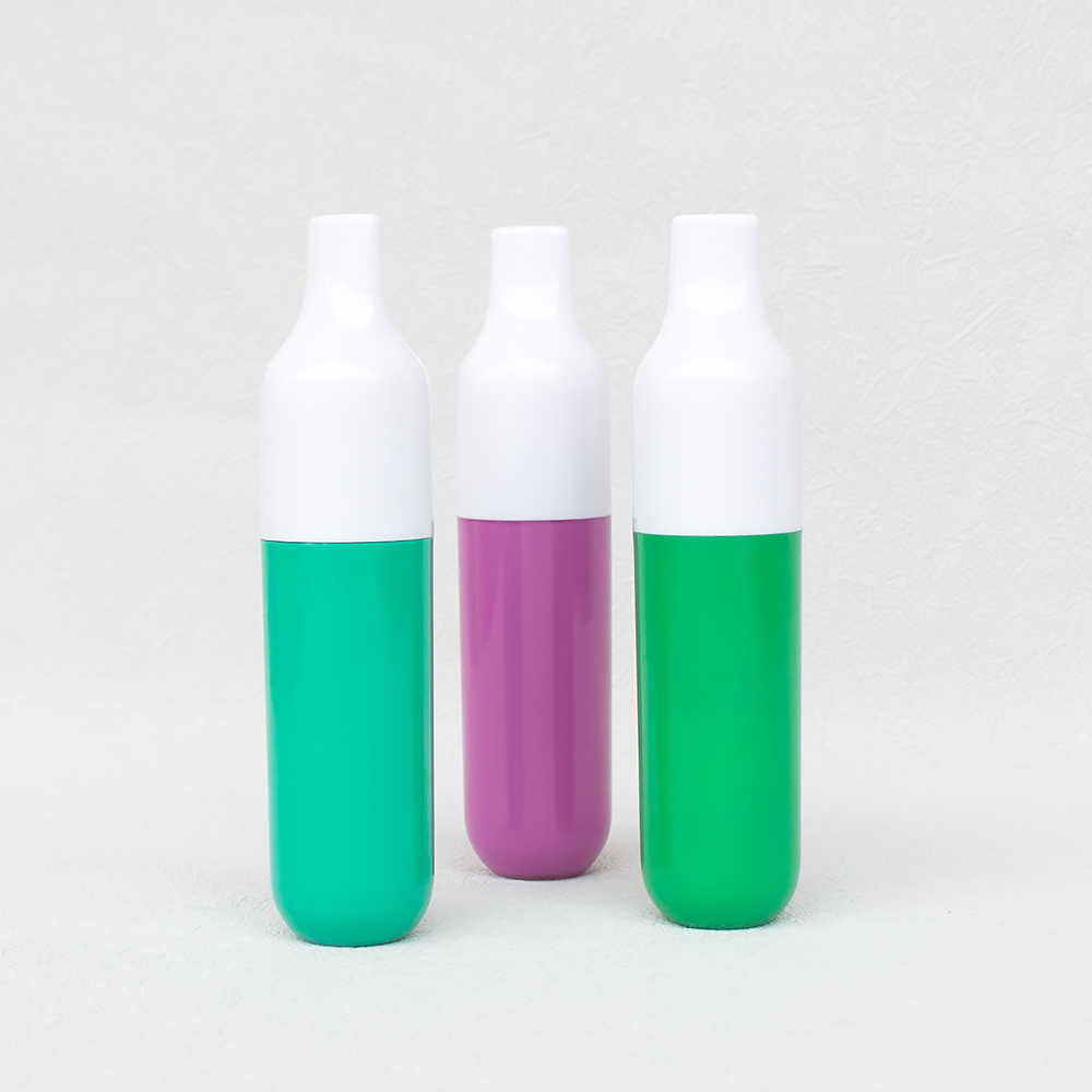 Vape d'un sol ús amb ampolla cilíndrica d'empalmament de dos colors de 5 ml-1 (5)