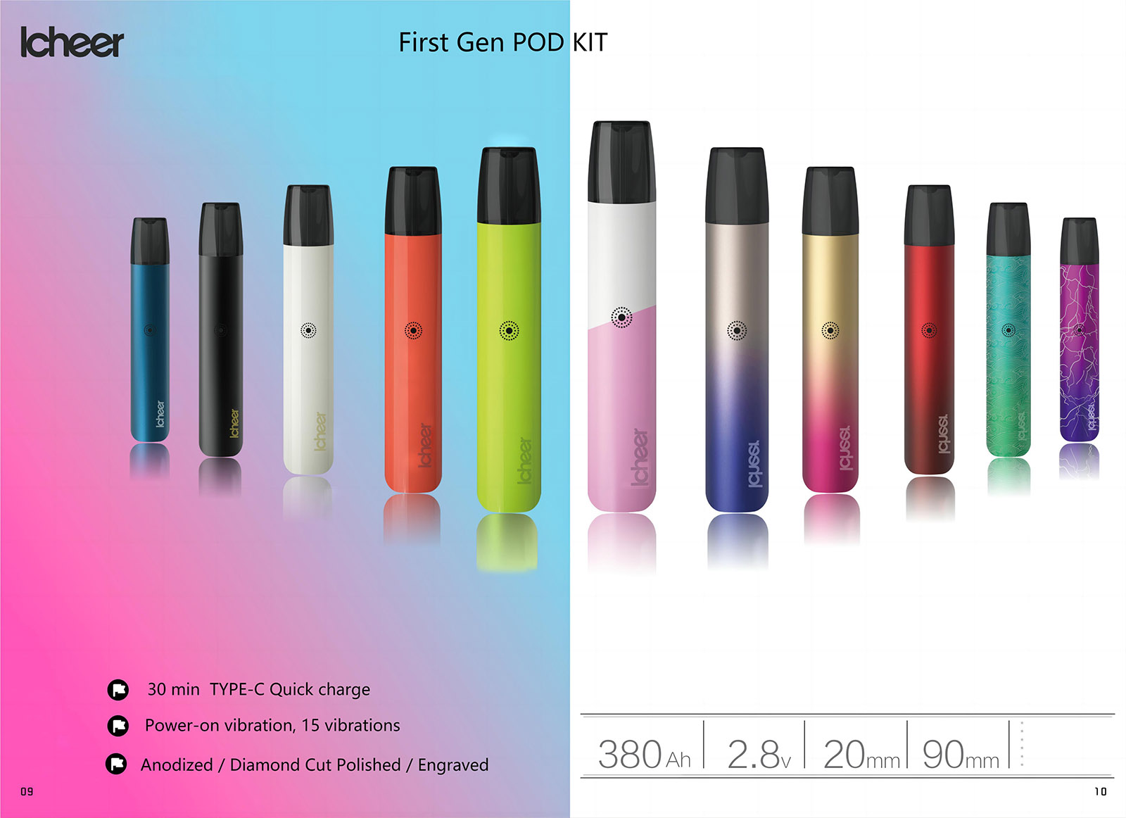 Kit de POD de primera generació compatible amb Vape Pen-6