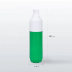5 ml Dviejų spalvų sujungiamas cilindrinis mažas vienkartinis maitinimo buteliukas